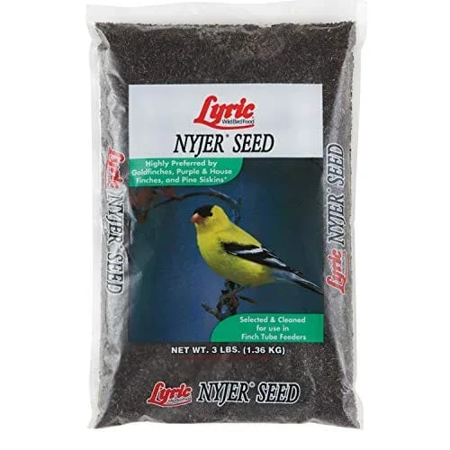 Lyric Nyjer Seed Wild Bird Food – 3 Lbs – 12 Pack