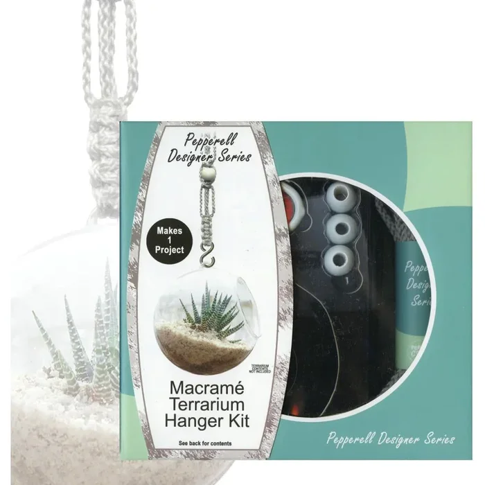 Macrame Hanging Terrarium Kit PDS03