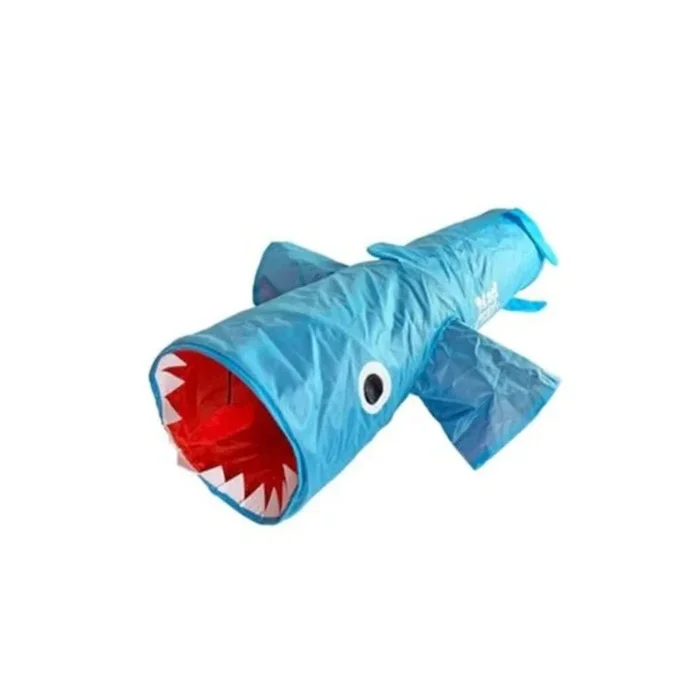 Mad Cat Jumpin’ Jaws Shark Tunnel 38″ Cat Toy