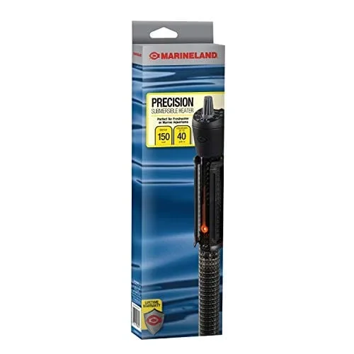 Marineland Precision Submersible Heater Submersible Fish Tank Heater – 150 Watt