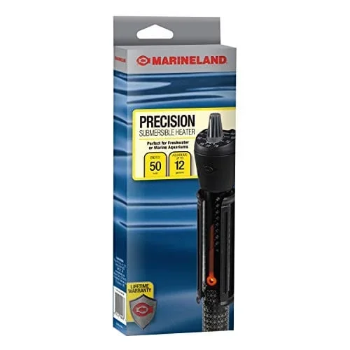 Marineland Precision Submersible Heater Submersible Fish Tank Heater – 50 Watt