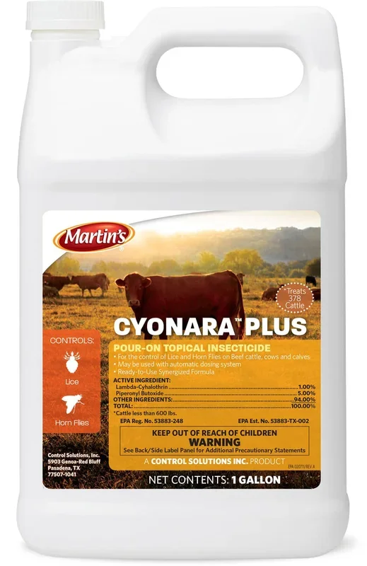 Martin’s Cyonara Plus Pour-On Fly Insecticide & Applicator