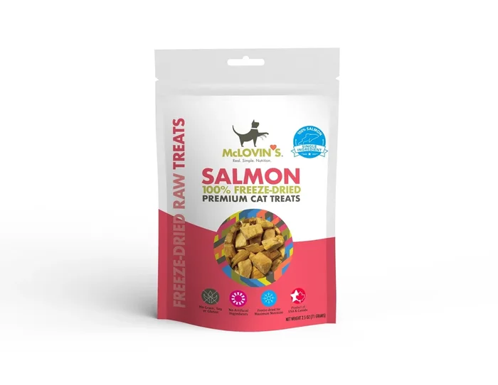 McLovin’s 100% Freeze-Dried Salmon Premium Cat Treats