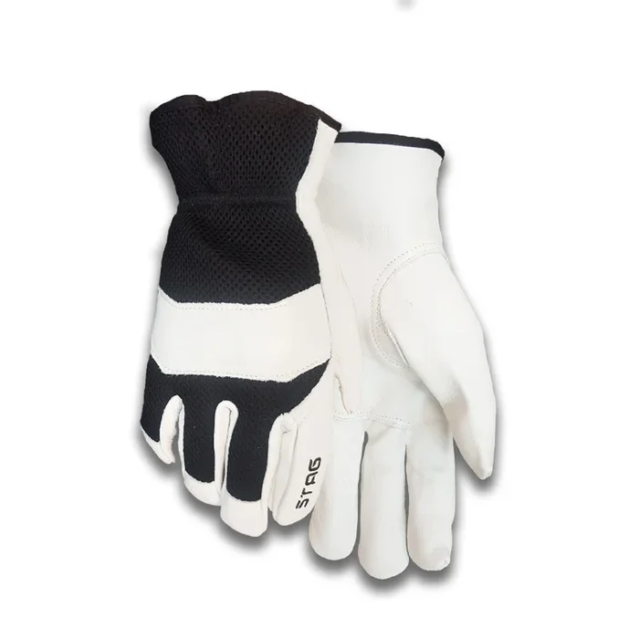 Men’s Cowhide Mesh Back Gloves 211