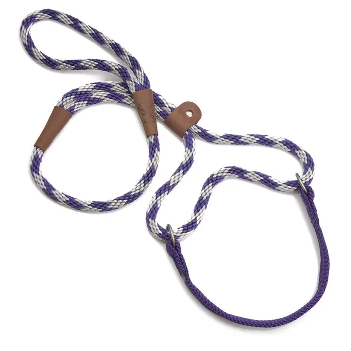 Mendota Pet Big Dog Walker Collar/Leash Amethyst, 1/2X6′