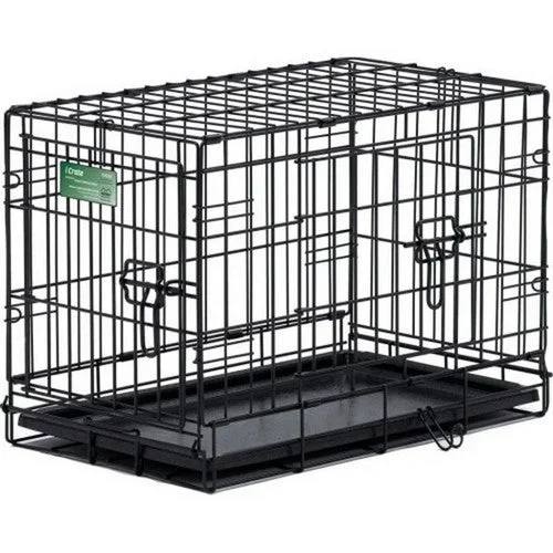 Midwest Homes, I-Crate Double Door, 30 Inches / Double,Black