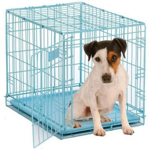 Midwest Homes, I-Crate Single Door, 24 X 18 X 19 Inches,Blue
