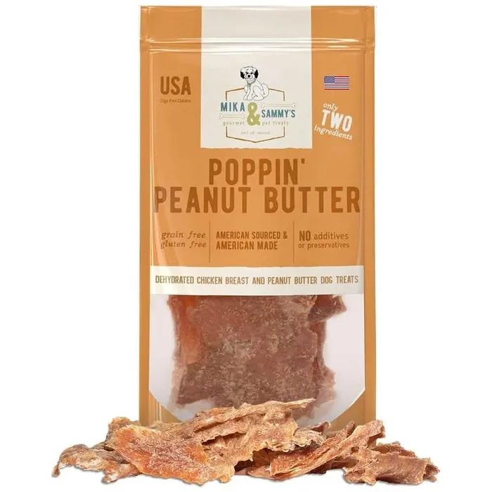Mika & Sammy’s Dog Treat Poppin’ Peanut Butter