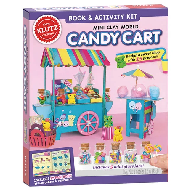 Mini Clay World Candy Cart 9781338775426