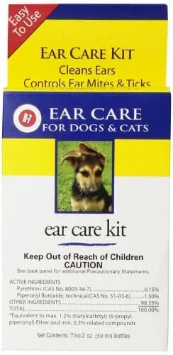 Miracle Care R-7 Ear Care Kit Dog Ear Care – 2 Oz