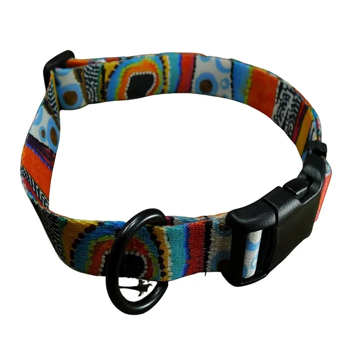 MNT Straps Autumn Dog Collar Large 16″-28″
