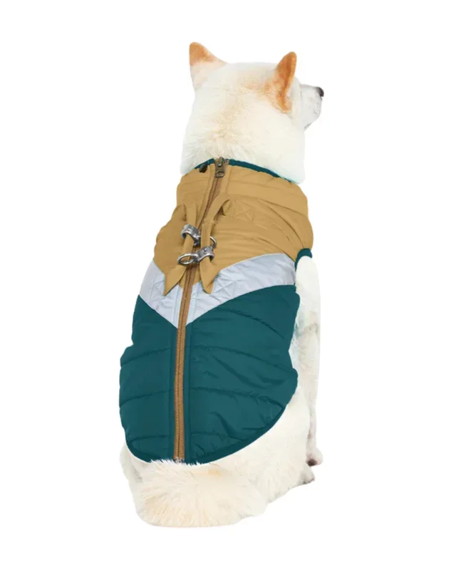 Mountaineer Waterproof Dog Harness Jacket in Sand (FINAL SALE)