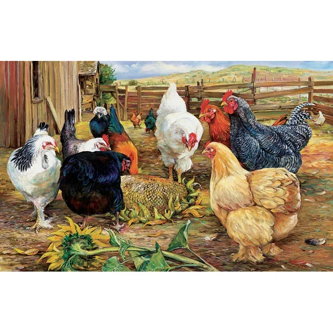 Mystery of the Sunflowers 550-Piece Puzzle 76035