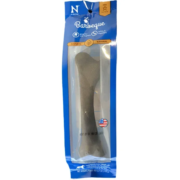 N-Bone BBQ Dog Chews – Large – 3.7 Oz