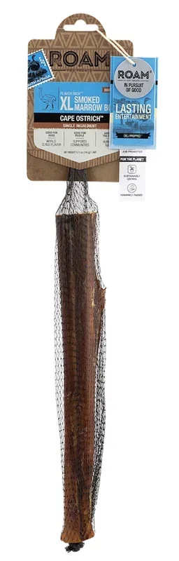 Nandi Karoo Ostrich Marrow Bone – 4 Piece Natural Dog Treats