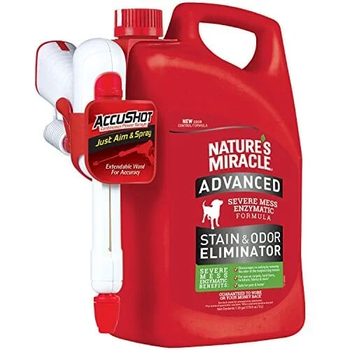 Nature’s Miracle Advanced Stain & Odor Remover Accushot Spray – 170 Oz