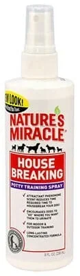 Nature’s Mircale House Breaking Spray Dog Training Aids – 8 Oz