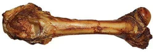 Nature’s Own USA Smoked Lamb Femur Natural Dog Chews – Lamb – 9 In – 25 Pack