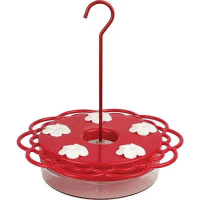 Nature’s Way 2 in 1 Plastic Dish Hummingbird Feeder