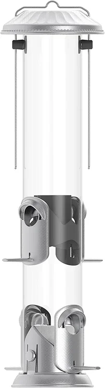 Nature’s Way Deluxe Easy Clean Tube Tubed Wild Bird Feeder – 1.4 Qt Cap