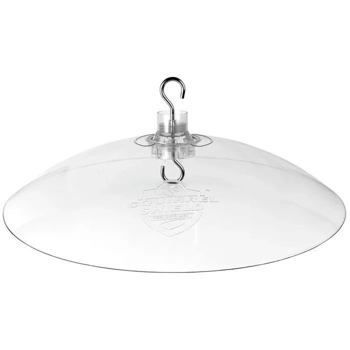 Nature’s Way Squirrel Shield 16-inch Dual-Mount Transparent Squirrel Baffle