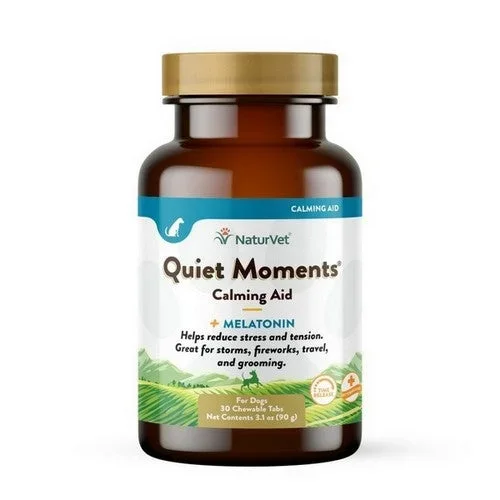 NaturVet, NaturVet Time Release Quiet Moments Tasty Chewable Tablets, 1 Each / 3.1 Oz, 30 Count
