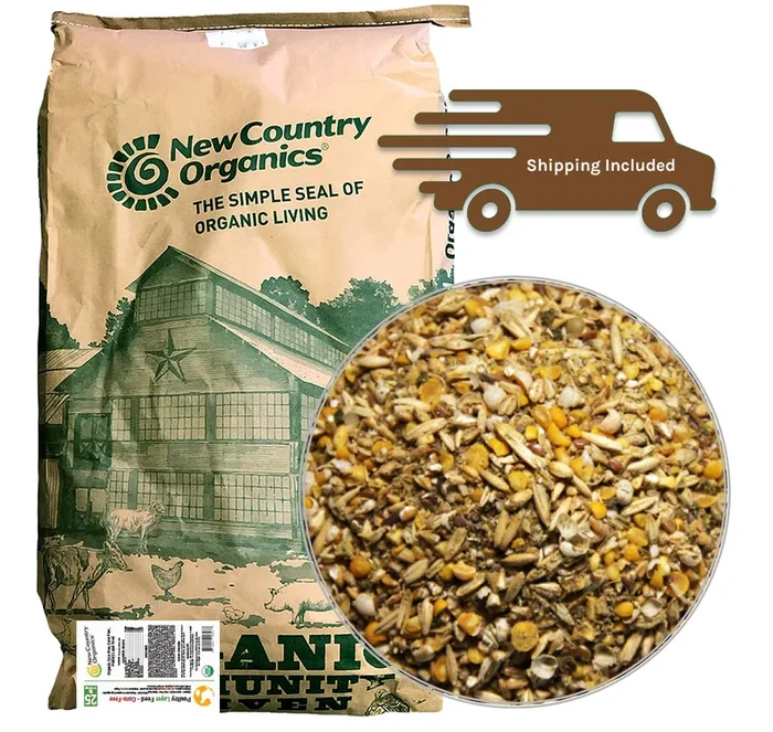 New Country Organics Organic Corn Free Layer Feed (25lb)