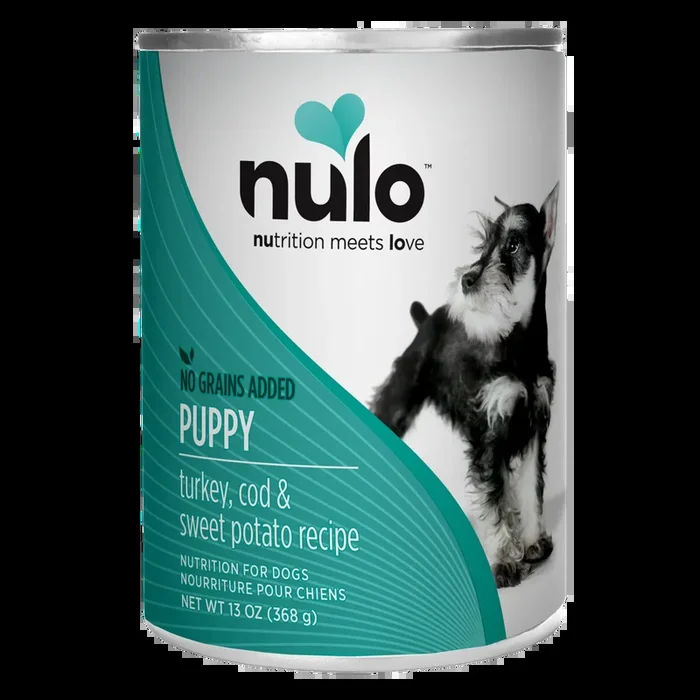 Nulo Freestyle Puppy Wet Dog Food – Turkey, Cod, & Sweet Potato – 13oz Can