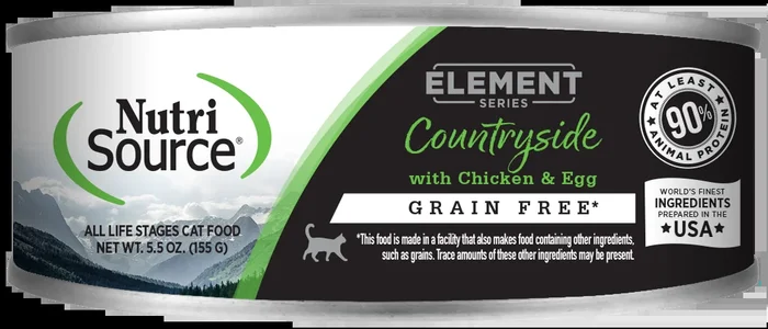 Nutrisource Cat GF Element Countryside, 5.5oz