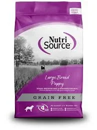 Nutrisource GF Large Breed Puppy, 26lbs