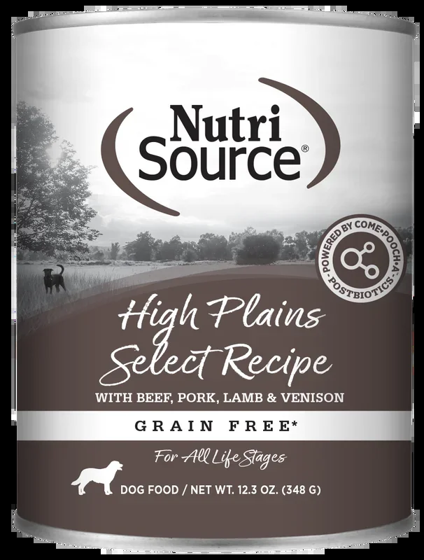 NutriSource High Plains Select Healthy Grain Free Wet Dog Food