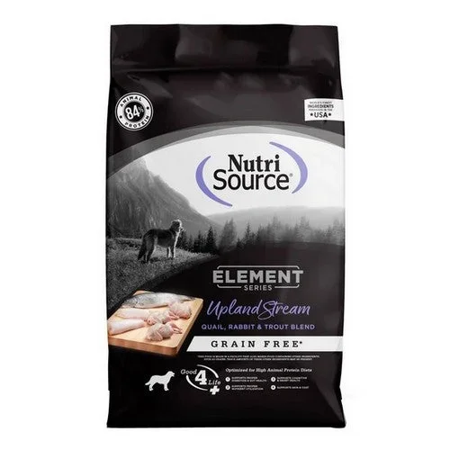 NutriSource, NutriSource Element Series Grain Free Dry Dog Food, 1 Each / 24 Lbs / Upland Stream