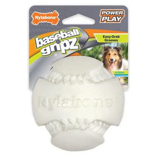 Nylabone, Power Play Dog Baseball Gripz, 1 Count