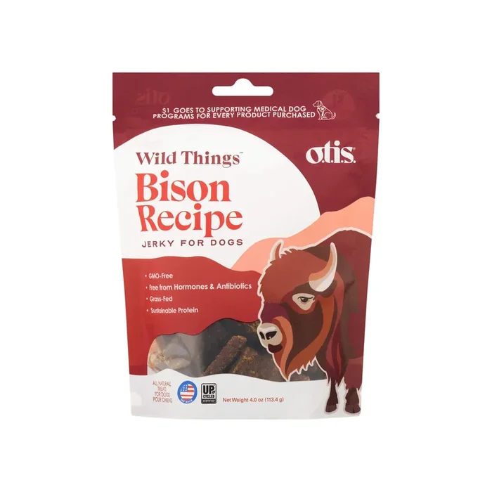 O.T.I.S. Wild Things Jerky Treats for Dogs