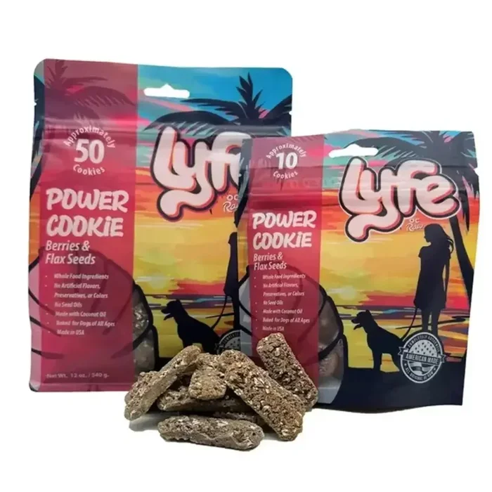 OC Lyfe Berries & Flax Seeds Dog Cookies