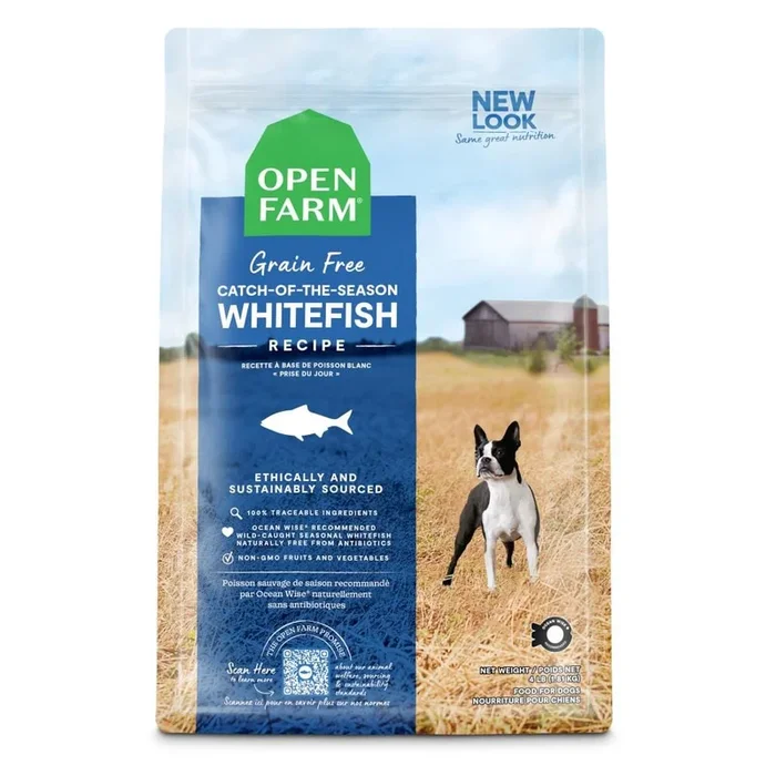 Open Farm Catch of Season Grain-Free Whitefish Recipe Dry Cat Food – 2 Lbs