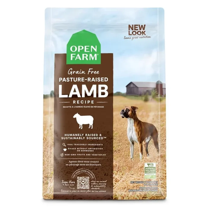 Open Farm Grain-Free Pasture-Raised Lamb Dry Cat Food – 2 Lbs