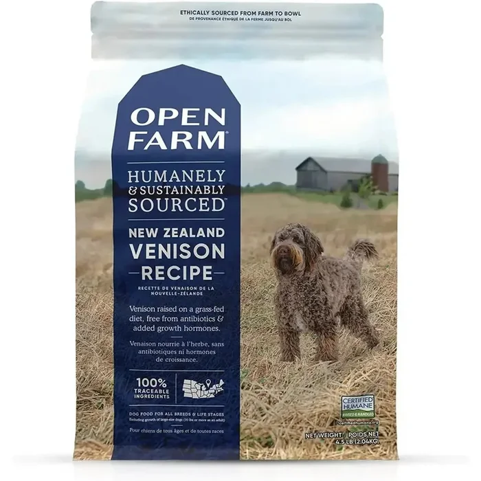 Open Farm® New Zealand Venison Grain Free Dry Dog Food