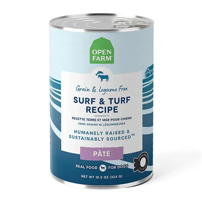 Open Farm Surf & Turf Recipe Pate for Dogs, 12.5oz