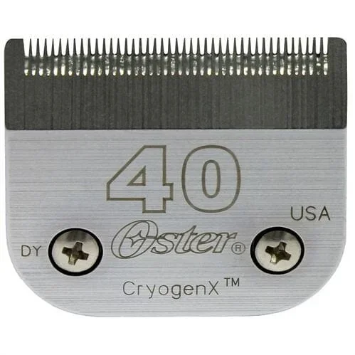 Oster Cryogen-X Pet Grooming Blade – Silver – #40