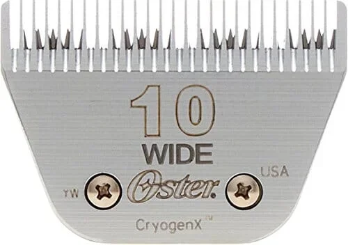Oster Wide Replacement Pet Grooming Blade – Silver – #10