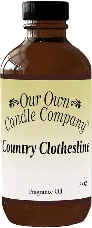 Our Own Candle Company – Country Clothesline Scented, Premium Grade Home Fragrance Oil for Diffusers (2oz)