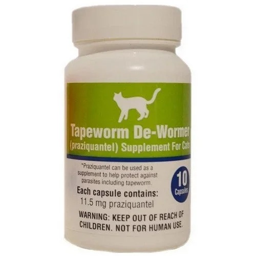 Our Pets Pharmacy, Tapeworm Capsule Cat 10Ct 011-291006 Opp, 10 Count