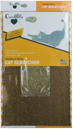 OurPets Far and Double Wide Cardboard Cat Scratcher