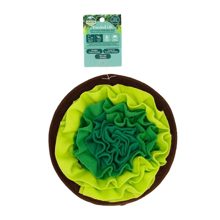 Oxbow Enriched Life Lettuce Forage Snuffle Mat Small Animal Toy