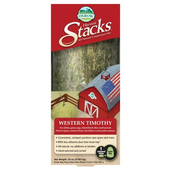 Oxbow Harvest Stacks Western Timothy 35 oz