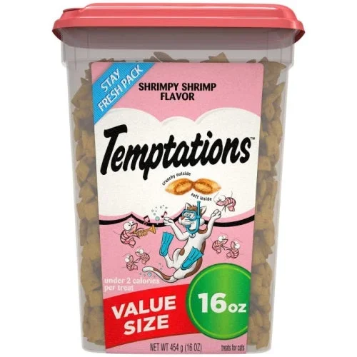 Pedigree, Whiskas Temptations Shrimpy Shrimp, 16 Oz
