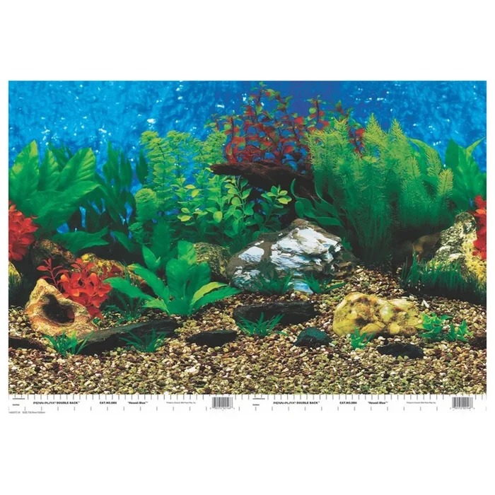 Penn Plax, Penn-Plax Roll-A-Scene Double Sided Background, Multi-Color, 31.75 In X 50 Feet