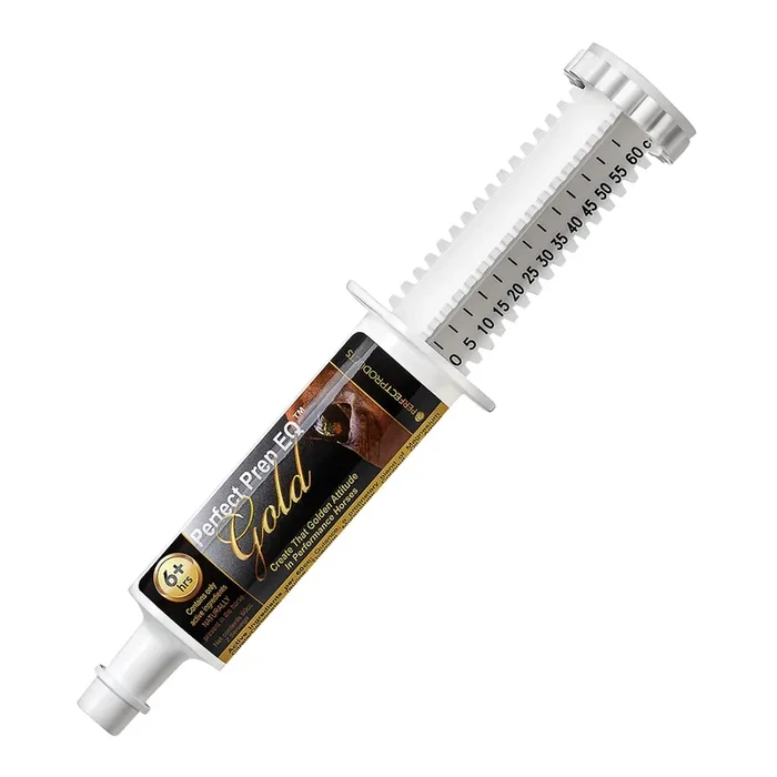 Perfect Prep EQ Gold Paste for Performance Horses, 60 ml