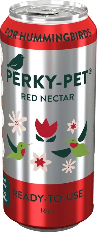 Perky-Pet Hummingbird Nectar Ready To Use Wild Bird Food – Red – 16 Oz